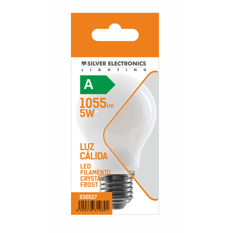 LAMPARA LED ESTANDAR CRYSTAL E27 LC 3000K 1055LM