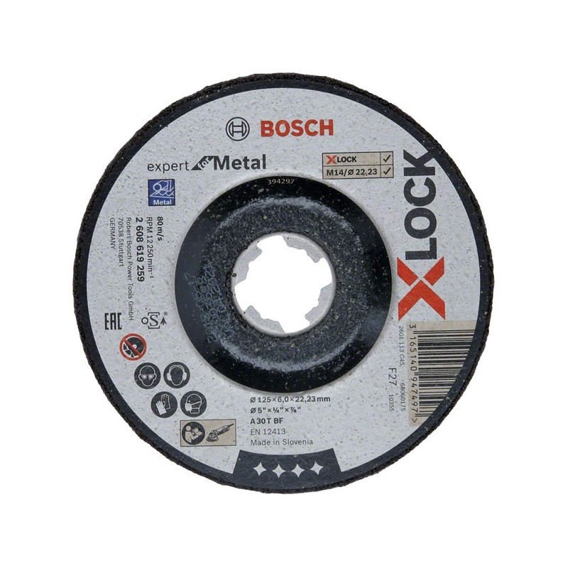 DISCO  DESBASTE  ACERO  XLOCK