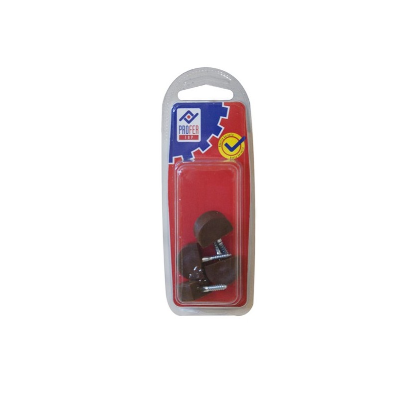PORTAESTANTE  1P  GDE  MARRON  4PZ