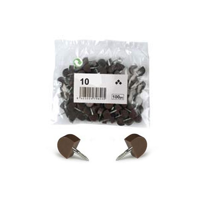 PORTAESTANTES  MARRON  B/100