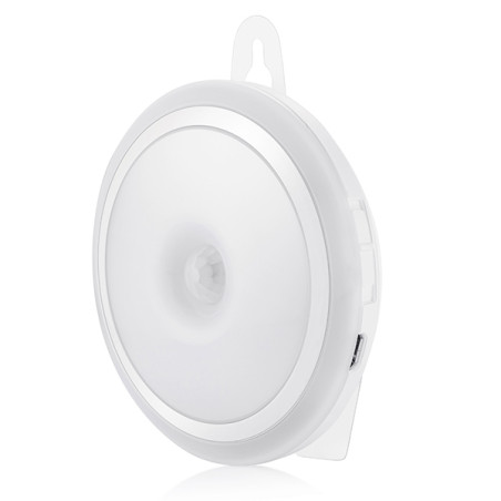 LUZ LED REDONDA SENSOR MOVIMIENTO USB