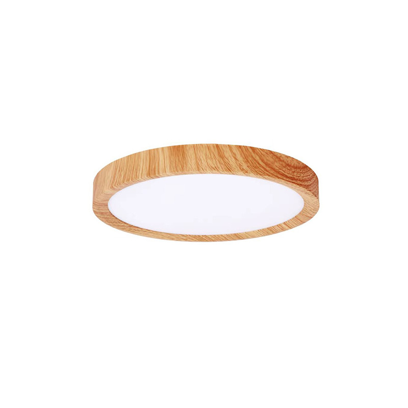 PLAFON LED MERY MADERA 23CM REDONDO 1782LM CCT