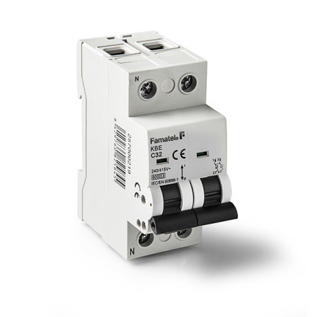 MAGNETO TERMICO AUTOMATI 1P+N 10A