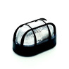 APLIQUE PARED OVAL NEGRO E27