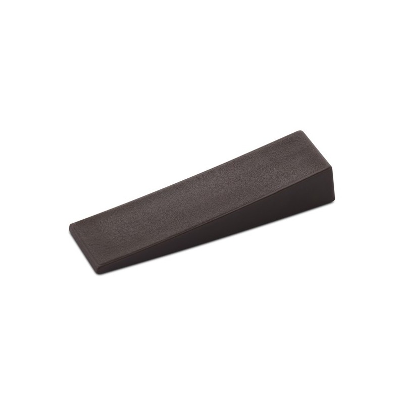 TOPE  CUÑA  PLASTICO  MARRON  BL  3