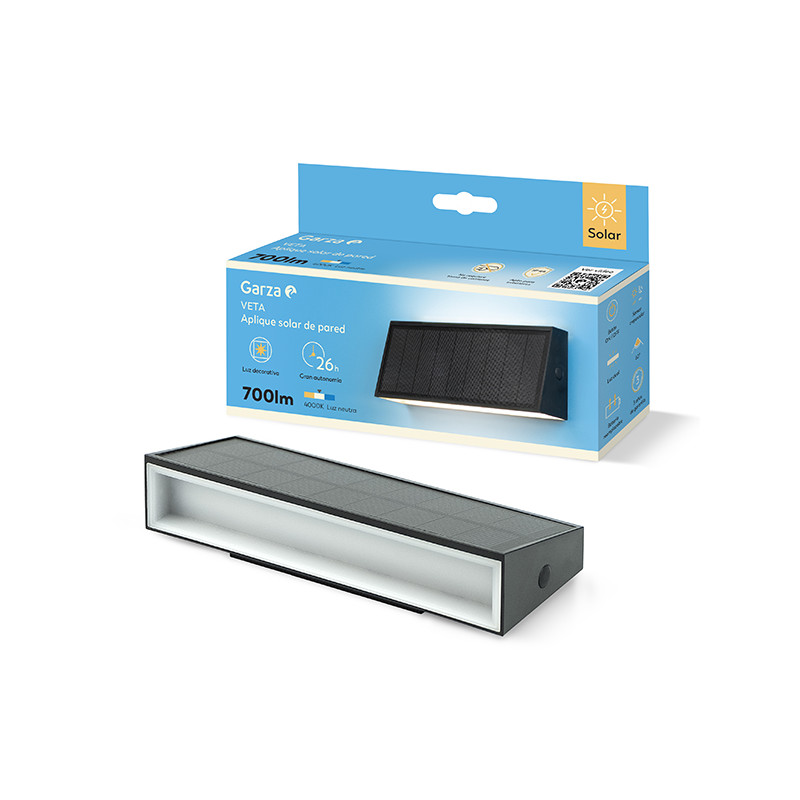 APLIQUE SOLAR VETA 700LM