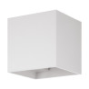 APLIQUE LED CUADRADO BLANCO "BARCAROLA-E"