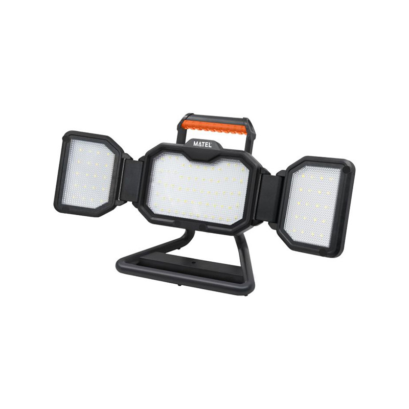 PROYECTOR LED 3 FOCOS IP54 RECARG