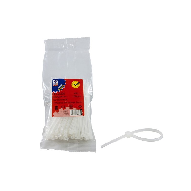 BRIDA  NYLON  BLANCA  B/100