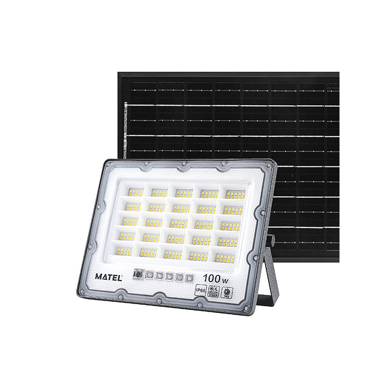 FOCO LED SOLAR GRIS IP65 CCT
