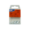 GRAPA PLASTICO BLANCO 0-1 C/10