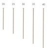 CLAVO  0,8X20MM  C/CAB  C/10000