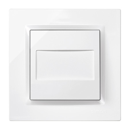 TAPA CIEGA BLANCA