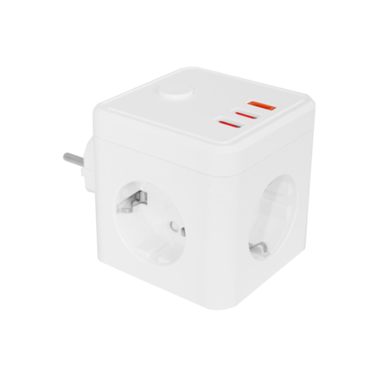 BASE MULT. EBLOCK 3 SCHUKO+2USB+1USB C WIFI+BLUETO
