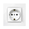 BASE ENCHUFE EMPOTRAR BLANCO