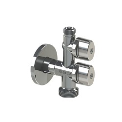 VALVULA  ESCUADRA  LAVADORA-LAVABO  VERTICAL