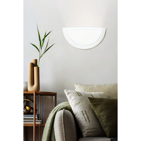 APLIQUE PARED INTERIOR 1L E27 BLANCO PLANET 1