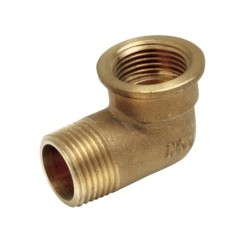 CODO  90º  LATON  ROSCADO  M-H  10u