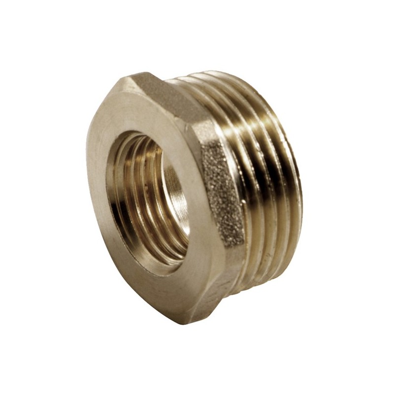 TUERCA  REDUC  LATON  ROSCADO  M-H