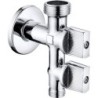 VALVULA  ESCUADRA  LAVADORA-LAVABO  VERTICAL