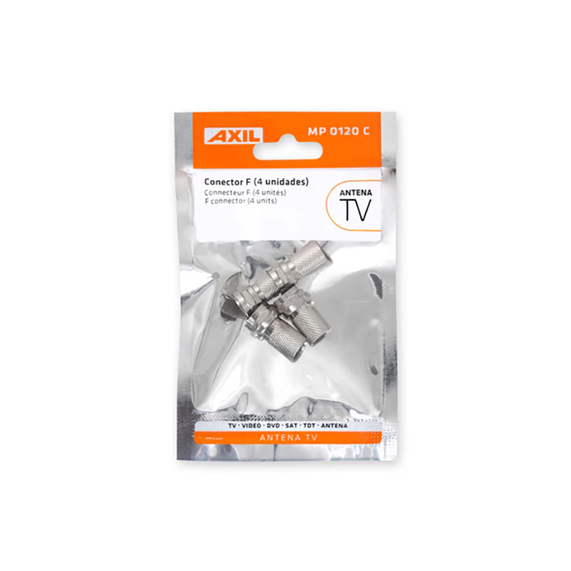 CONECTOR ANTENA COAXIAL PARABOLICA