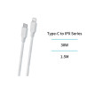 CABLE CONEXION USB-C / LIGHTNING 30W SILICONA