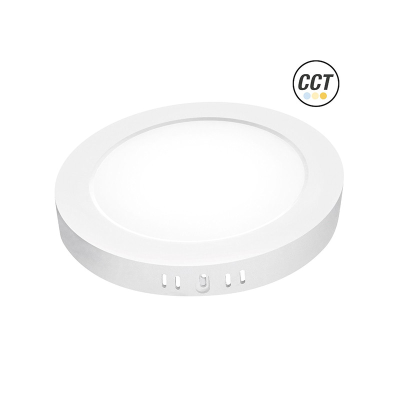 PLAFON LED SUPERFICIE REDONDO 3CCT 1980lm 21CM