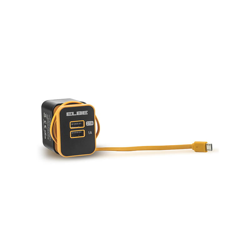 CARGADOR RED 2 USB-A 2,1A+1A + 1 MICRO USB