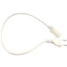 CABLE ALIMENTACION TIRA LED MONOCOLOR 12mm IP65