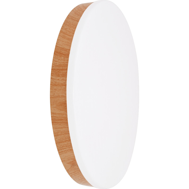 PLAFON LED DECORATIVO IP54 1400LM MADERA 15W