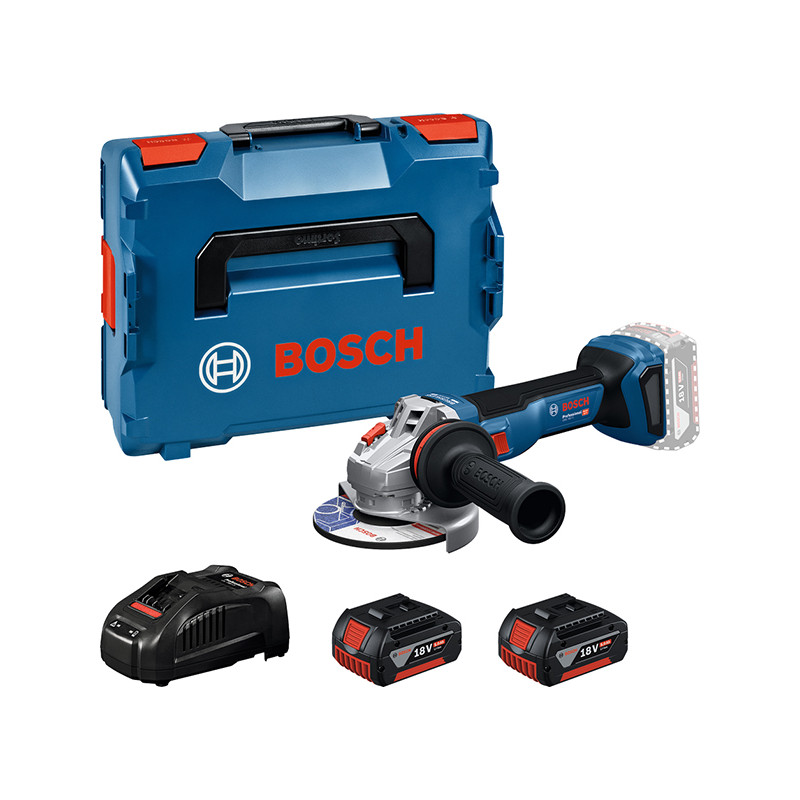 MINIAMOLADORA 125MM 2B 5AH LBOX
