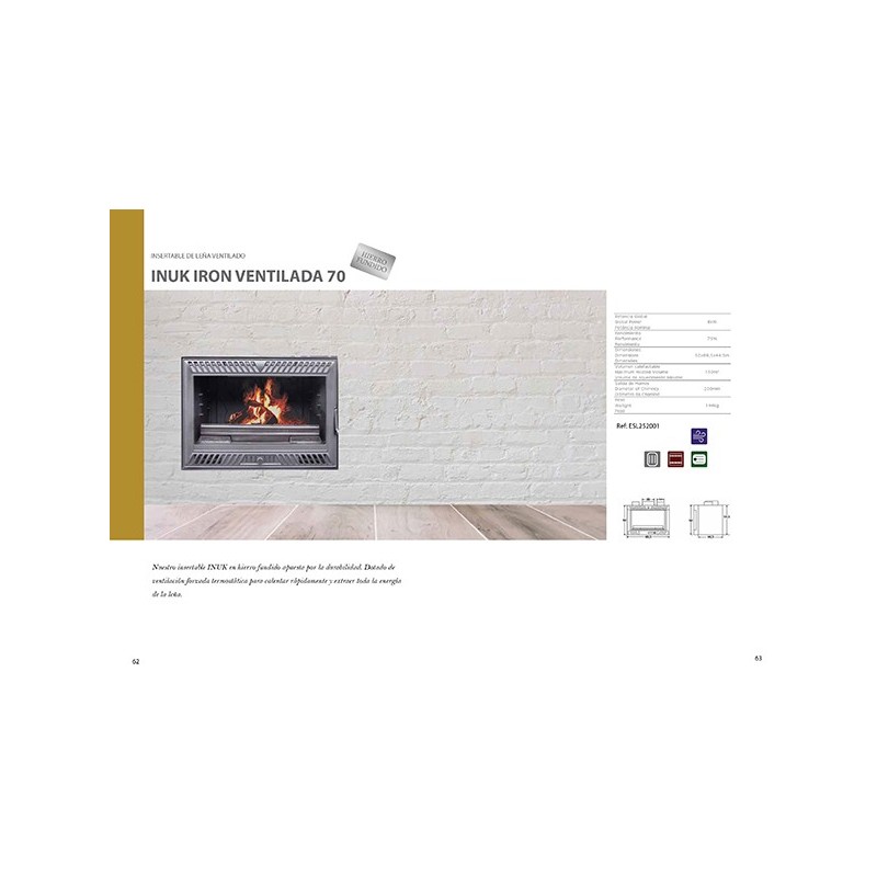 INSERT  INUK  IRON  VENTILADO  70