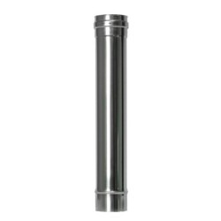 TUBO  ESTUFA  INOXIDABLE  100  cm