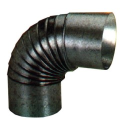 CODO  ESTUFA  GALVANIZADO  90º