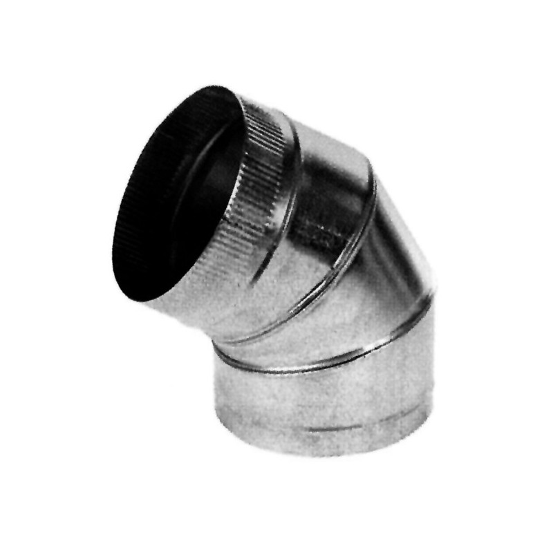 CODO  ESTUFA  GALVANIZADO  70º