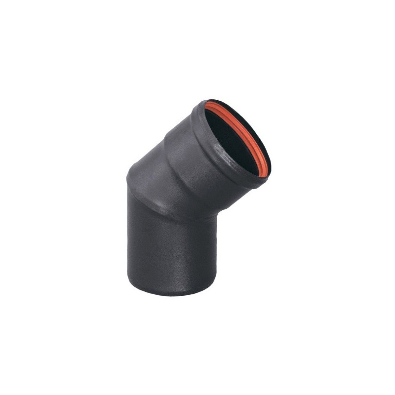 CODO  ESTUFA  PELLET  45º