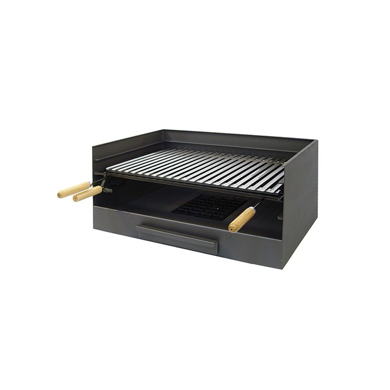 CAJÓN  BARBACOA  CON  PARRILLA  INOX