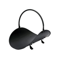 CESTA  METALICA  PARA  LEñA  -  NEGRA  -  EDM