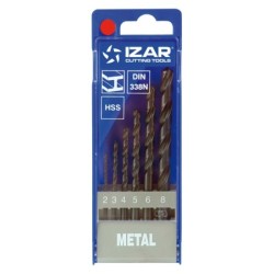 JUEGO  BROCAS  HSS  DIN338  IZAR