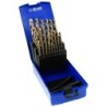 JUEGO  25  BROCAS  HSSE  COBALTO  IZAR