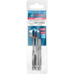 PACK  DE  3  BROCAS  EXPERT  HEX-9  HARDCERAMIC  BOSCH