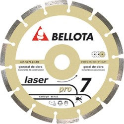 DISCO  DIAMANTE  SEGMENTADO  USO  GENERAL  BELLOTA