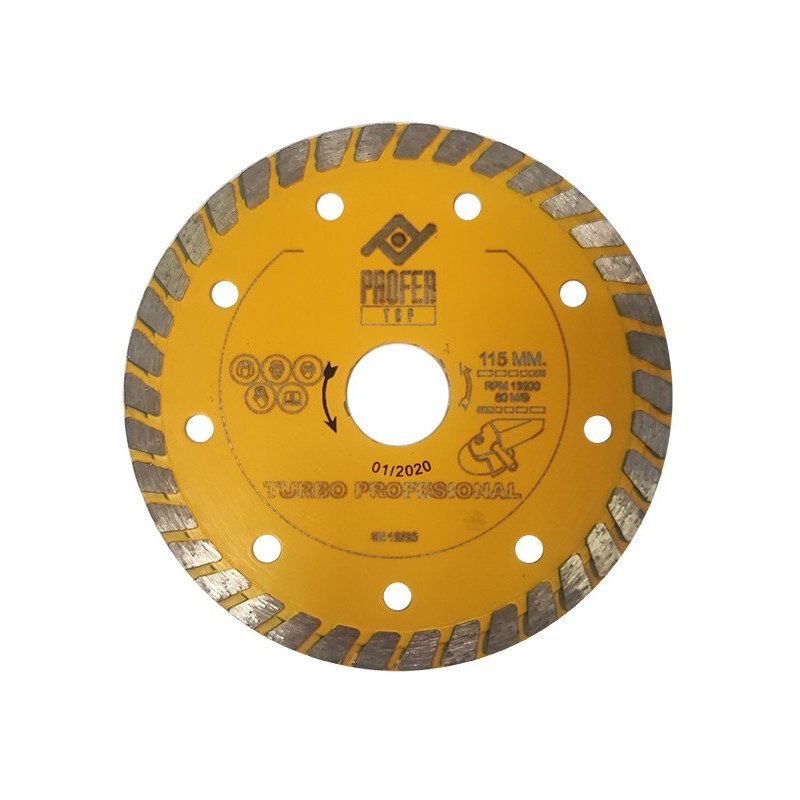 Disco  diamante  turbo  profesional  PROFER  TOP