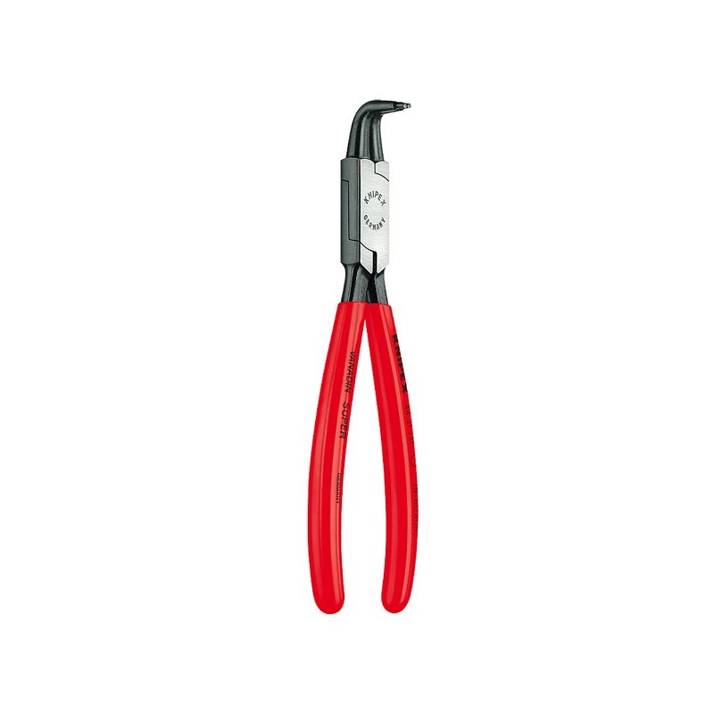 ALICATE  curvo  a  90º  PARA  ARANDELAS  INTERIORES  KNIPEX