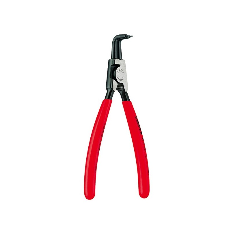 ALICATE  CURVO  a  90º  PARA  ARANDELAS  EXTERIORES  KNIPEX