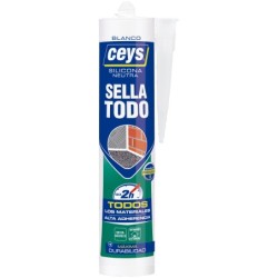 CEYS  SILICONA  SELLATODO  BLANCO