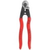 CORTACABLES  PARA  CABLE  TRENZADO  KNIPEX
