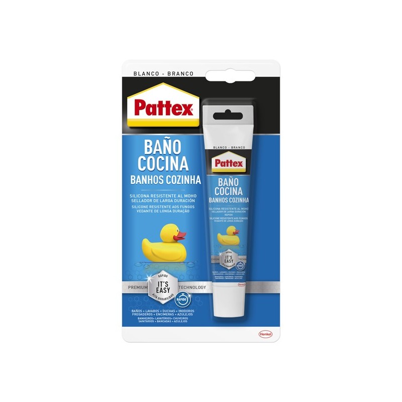 Pattex  Baño  Cocina  Blanca  50ml