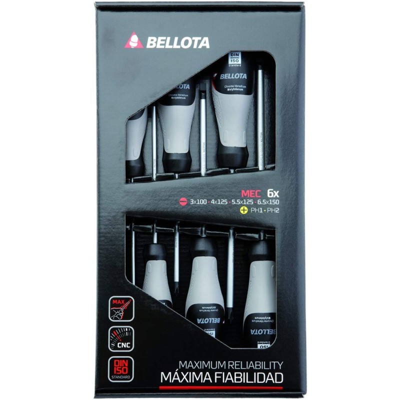 DESTORNILLADOR  PLANO  6P  JGO
