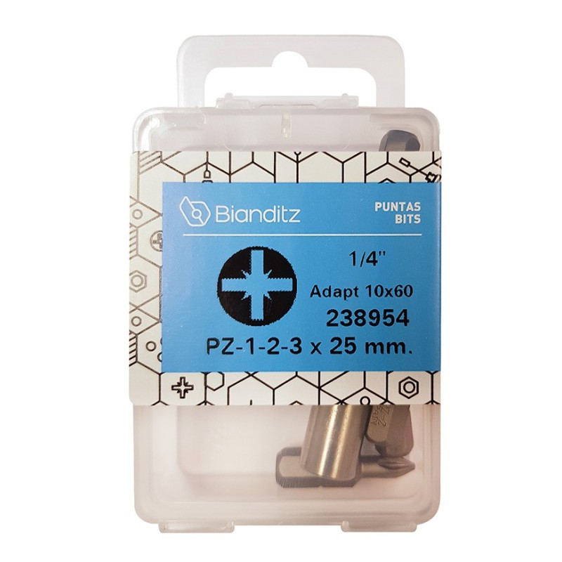 PUNTAS  PZ  1-2-3X25  MM  EX  +ADAP